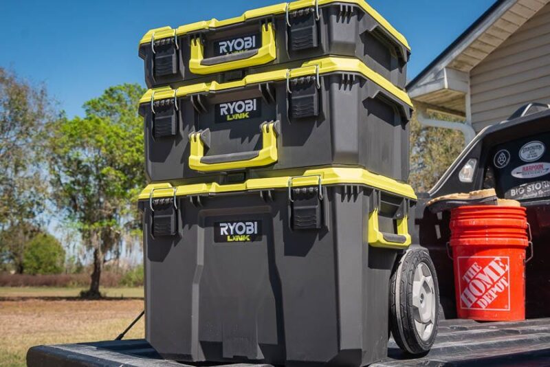 ProToolReviews's tweet image. Whatever adventure is waiting for you, #Ryobi Link tool boxes can keep your gear organized and protected from the environment. 

bit.ly/3hWASIJ

#toolsbox #ptrryo22 #homeimprovement #construction