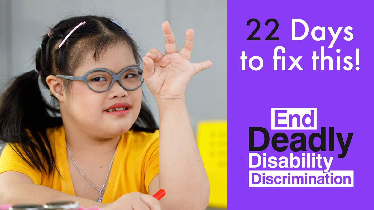 22 days to the budget

People with intellectual disability need you to fund their health Centre of Excellence <a href="/JoshFrydenberg/">Josh Frydenberg</a> <a href="/birmo/">Simon Birmingham</a> <a href="/ScottMorrisonMP/">Not ScoMo</a> @GregHuntMP

@dana_advocacy <a href="/bluntshovels/">El Gibbs</a> <a href="/CatiaMalaquias/">Cátia Malaquias</a> <a href="/NDISDeane/">Kirsten Deane</a> <a href="/Graemeinnes/">Graeme Innes</a> <a href="/BronwynHemsley/">BronwynHemsley</a> <a href="/inclusionoz/">Inclusion Australia</a> <a href="/DownSyndromeAu/">Down Syndrome Aus</a>