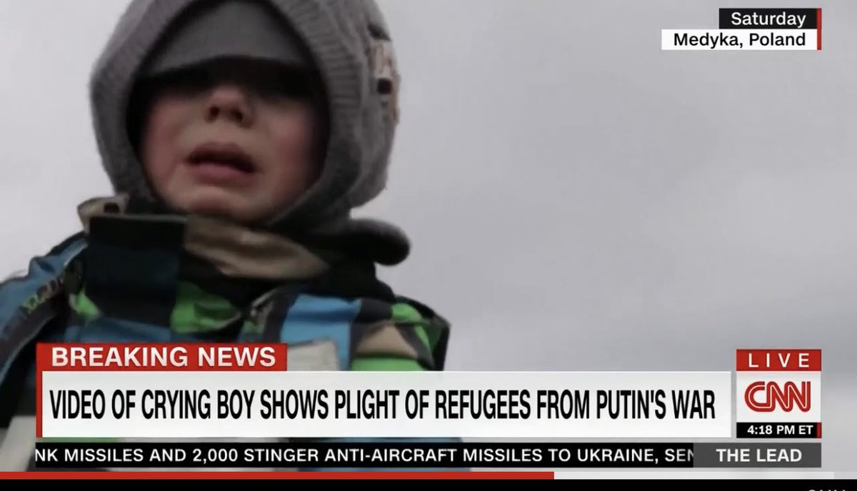 raymondkenny2's tweet photo. @jaketapper hi Jake you showed us this little boy last weekend do you have any information on him I can’t get him out of my head I hope he’s OK thanks https://t.co/k0M71sazRl