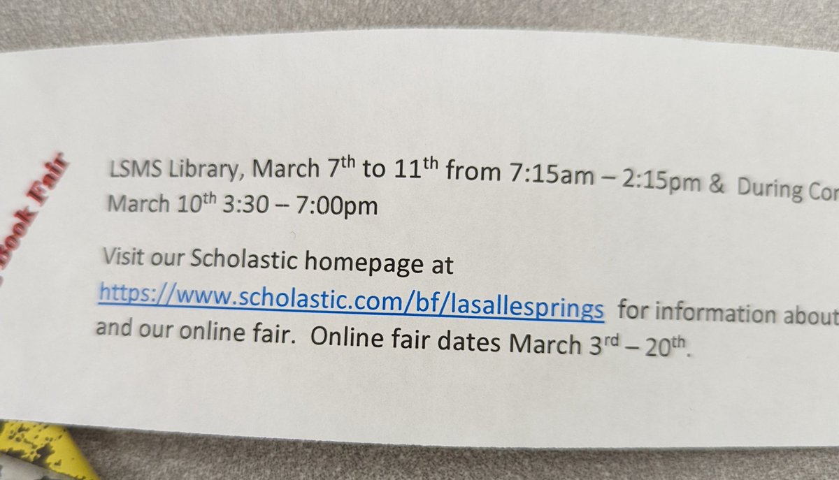 LSMSlibrary's tweet image. Nothing more fun than seeing students excited about getting a new book at the Book Fair!