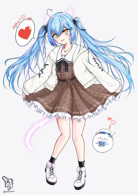 ラミィちゃんだにゃ〜🥰

ネコ可愛い✨✨

#LamyArt 