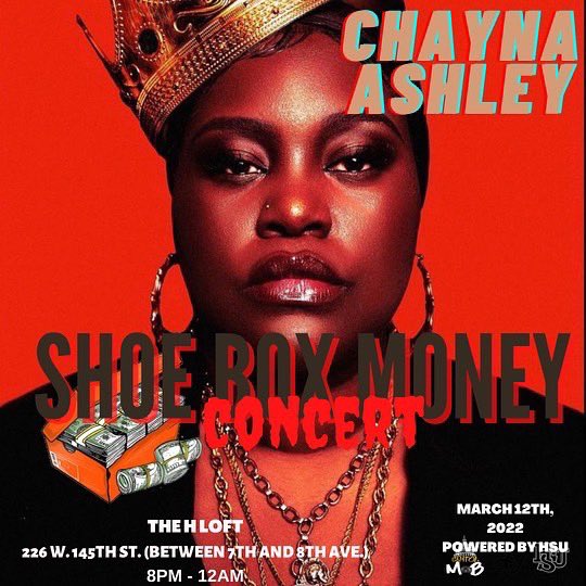 chayna_ashley's tweet photo. 3/12 #ShoeBoxMoney Concert Going Down at #HLoft with me & some other dope artist! Hosted by @youngtruth
π£PULL UPPPPPP ππΎ https://t.co/RfsRu7ykdd