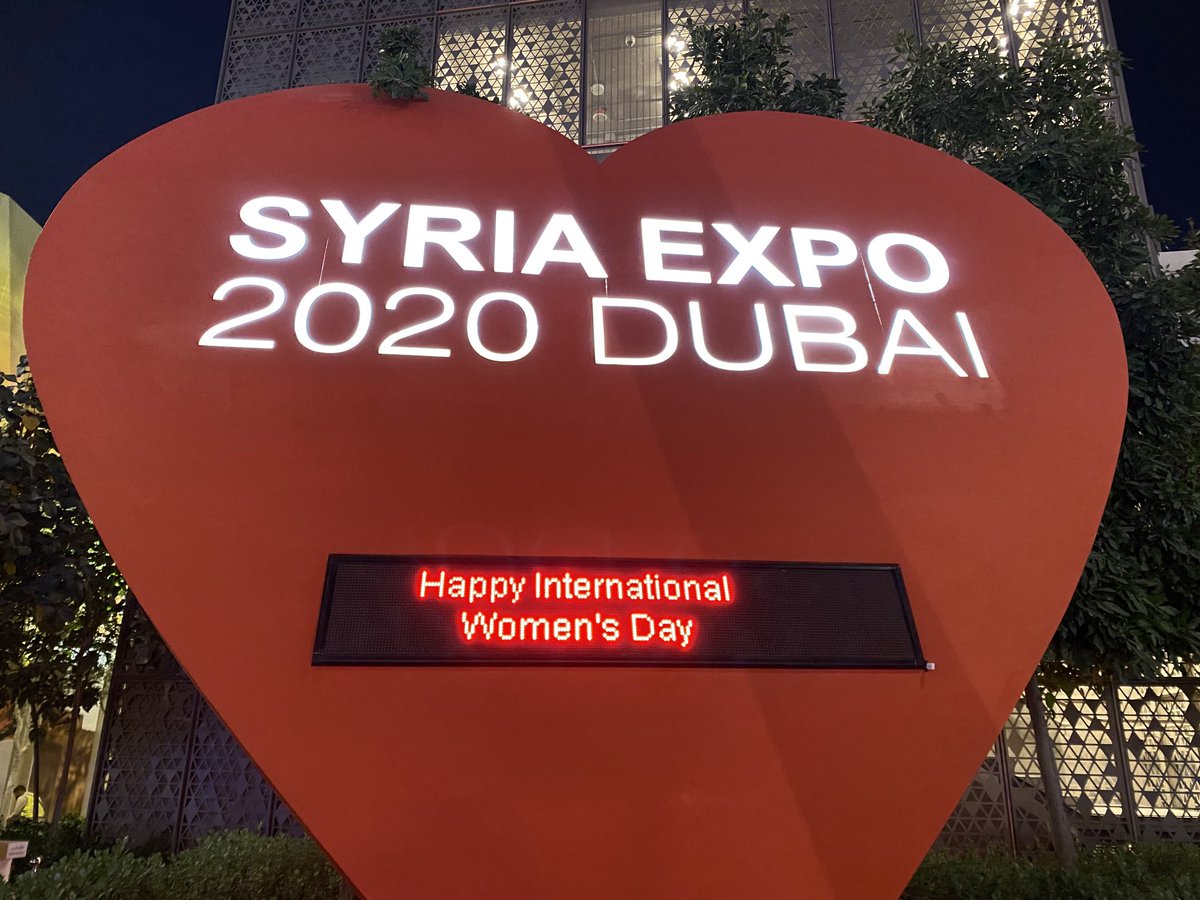 jdeviras's tweet photo. Journée internationale de la femme à #expo2020 #dubai https://t.co/yB86XPo9ZM