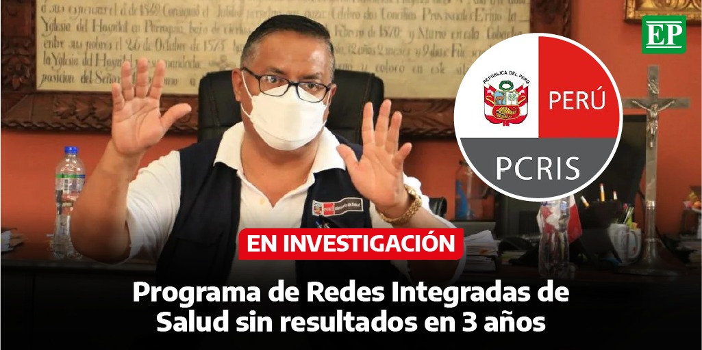 Diario_EP's tweet photo. #Perú | El titular del Ministerio de Salud (#MINSA), #HernánCondori Machado, denunció que el Programa de Creación de Redes Integradas de Salud (#PCRIS), con tres años de instauración hasta el momento, no ha dado ningún resultado.(1/3) https://t.co/STtDYerD2M