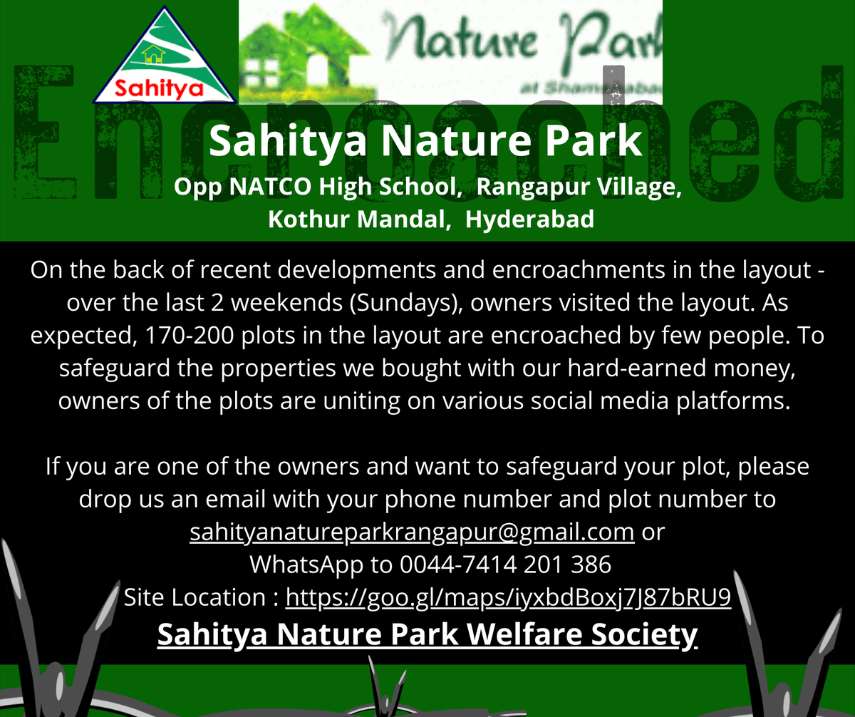 CC: @RachakondaCop <a href="/cyberabadpolice/">Cyberabad Police</a> <a href="/AmoyKumarIAS/">Amoy Kumar IAS</a>