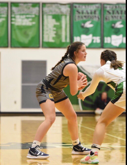 Coachdente's tweet photo. Congratulations to Shelby Emich for being selected to the Suburban League American Conference All League 2nd team. 🏀 https://t.co/APtBjJhh2A