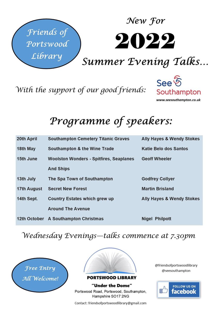SouthamptonHid1's tweet photo. @EventsUoS @ourhampshire @HantsCulture @VisitHampshire @andyvskinner @VisitSoton @robincreativeUK @SotonStories @AuthorWelland @ChrissySturt @JHansardGallery @RecFriends @UniSotonLibrary @SotonLibraries @TottonLibrary @hantslibraries @BurgRdLibrary @EventsUoS @voicefmradio https://t.co/i2TRr95enJ