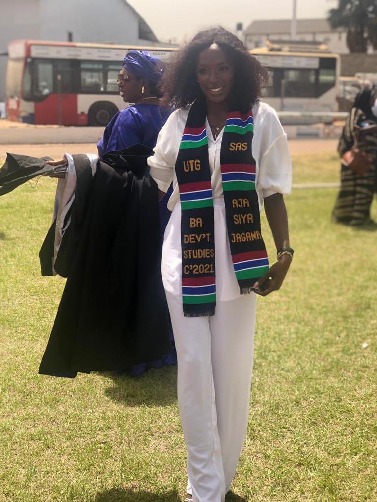 AccessBankGamb1's tweet photo. In commemoration of the International Women’s Day, today we took time to also celebrate one of our strongest and hardworking #AccessWarrior @Aja Siya Jagana who on Saturday Graduated with a Magna Cum Laude in Development Studies (Bachelors).

Congratulations 🎉🥳🎊 https://t.co/OVobIPkbnw