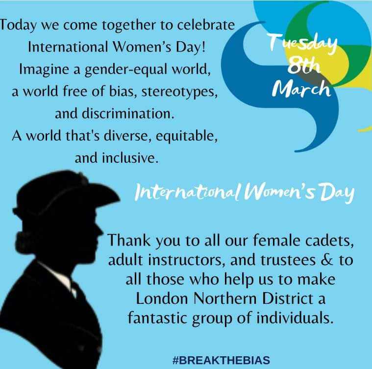 Celebrating #InternationalWomensDay every day.  But it's good to give a shout out to all the women that make Sea Cadets a great organisation for developing young people however they identify.

#BreakTheBias