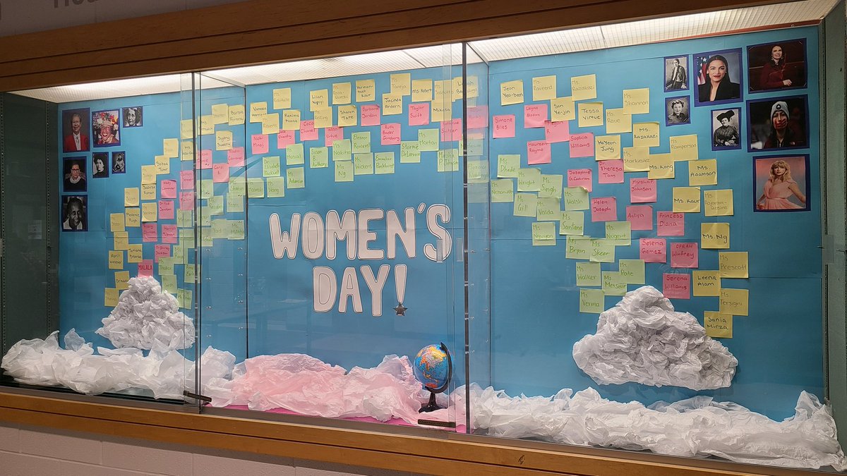 chemmissng's tweet photo. Happy International Women's Day everyone! @HMBSSBlizzards https://t.co/wXl57Tss9A