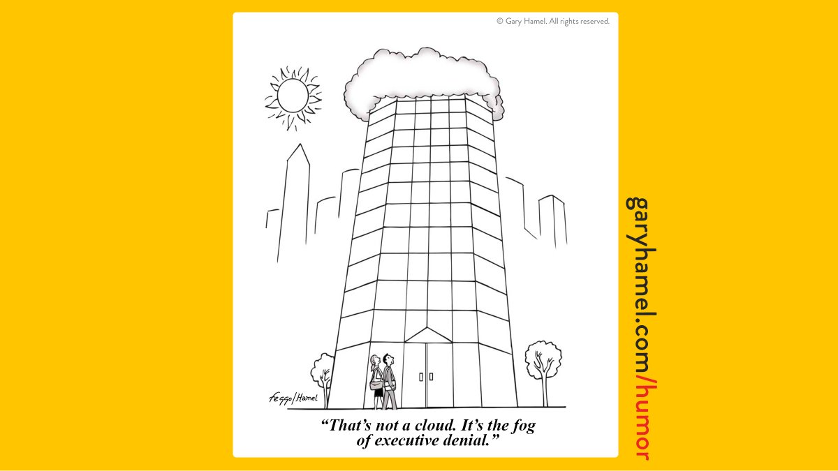 Executive myopia--leaders who are unwilling or unable to jettison outdated beliefs--is the #1 threat to organizational resilience. My advice: regard every belief you have about your business as a mere hypothesis, forever open to disconfirmation.