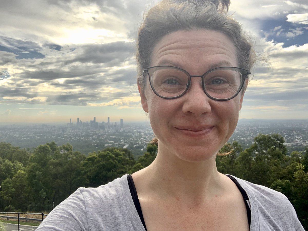 Nothing like a morning hike to get me ready for a day of #nvivo coding. Do I look excited?