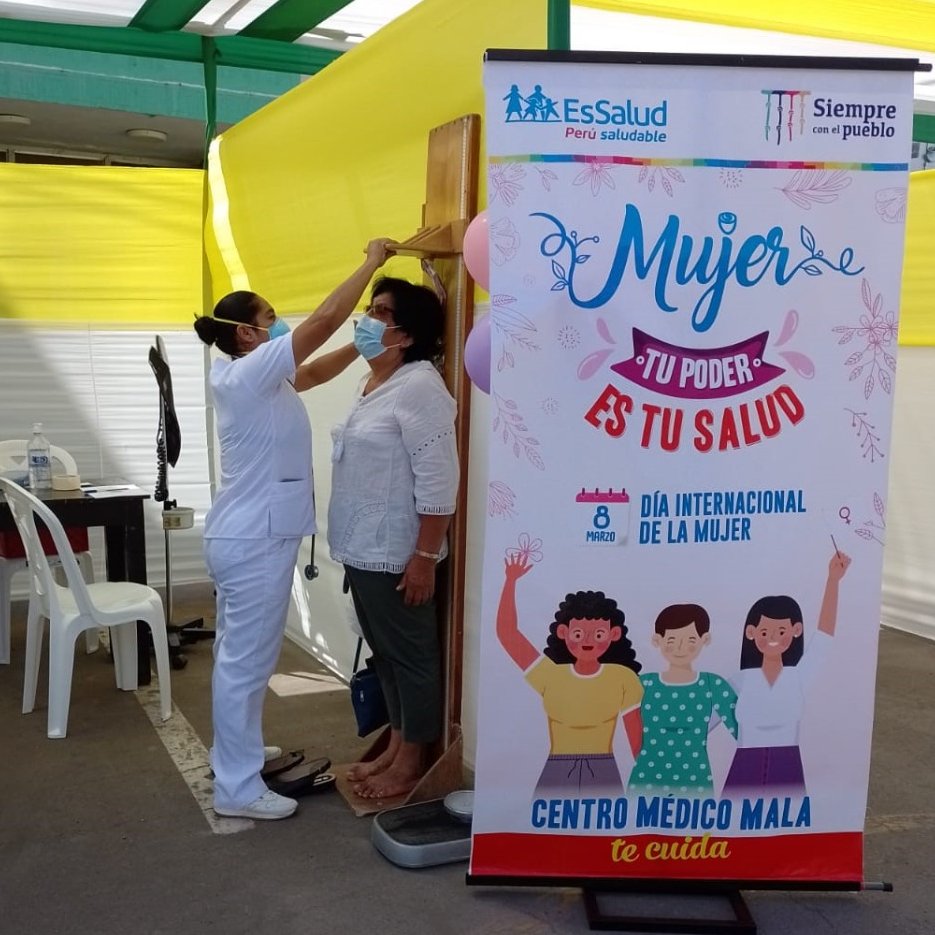EsSaludPeru's tweet photo. Esta iniciativa de la Gerencia de Servicios Prestacionales del Nivel I y II de la Red Rebagliati de #EsSalud, en alianza con las municipalidades de San Juan de Miraflores, Barranco y la provincia de Cañete, se realizó el 7 y 8 de marzo. https://t.co/7lTiz7uz21