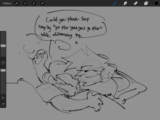 / suggestive joke

gotta hype up somehow 