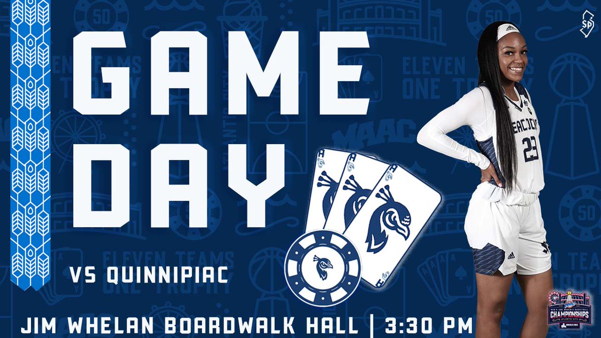 More business to handle today!

Looking for our FIRST EVER WIN over QUINNIPIAC.

🆚 <a href="/QU_WBB/">Quinnipiac Women's Basketball</a>
📍 Atlantic City, NJ
⏰ 3:30 PM
🏟 Jim Whelan Boardwalk Hall
📊 bit.ly/362qnkp
📺 es.pn/3hRoLNa

#StrutUp🦚//#AsOne