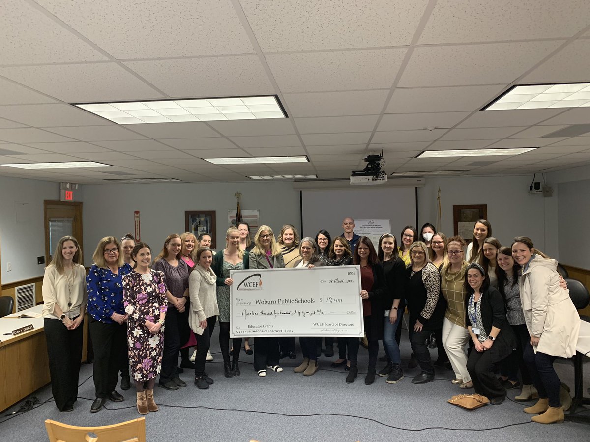 Woburn Ed Foundation tweet media