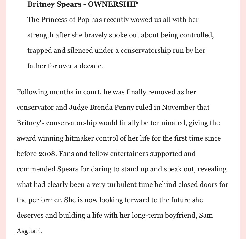 BAHScompany's tweet photo. Celebrating @britneyspears 
#InternationalWomensDay https://t.co/bJX9y23qoE