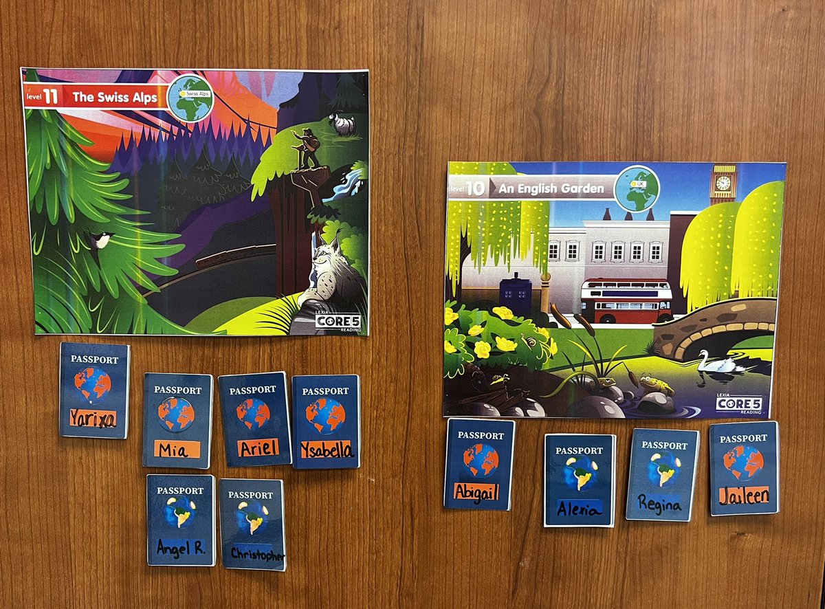 VeronicaBalli's tweet photo. The buzz & excitement we heard as @FieldsFalcons received their passports was exactly what @ileana0381 & I am were aiming for. Our vision to implement an interactive @LexiaLearning board is complete. Passport to Learning is a hit! @JGoLexia #fieldsinpires #DyslexiaSuccessMISD https://t.co/MGcKq3wWME