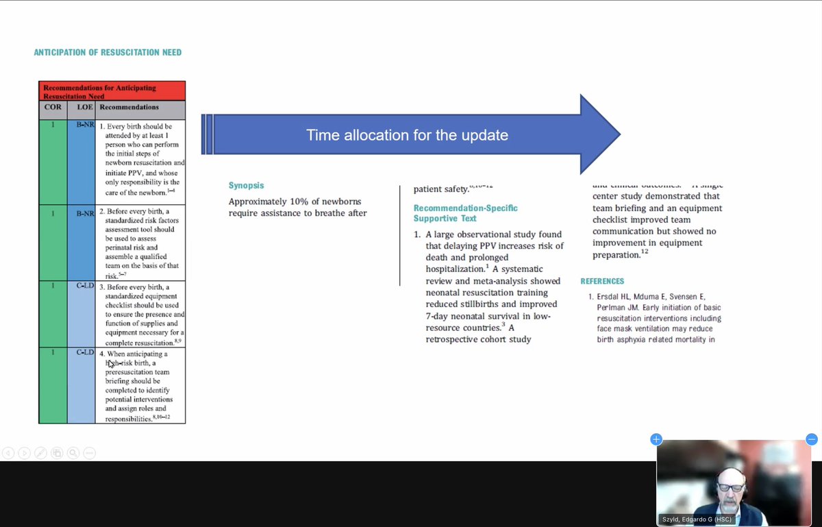 songMD's tweet photo. Grateful to have Dr. Edgardo Szyld, Research Director @OUHealth & co-chair of #Neonatal Writing Group #AHA #AAP #ILCOR give the #CANneo Research group a review on Evidence-based Medicine in #NeoResus https://t.co/Gscg9c0Ml8