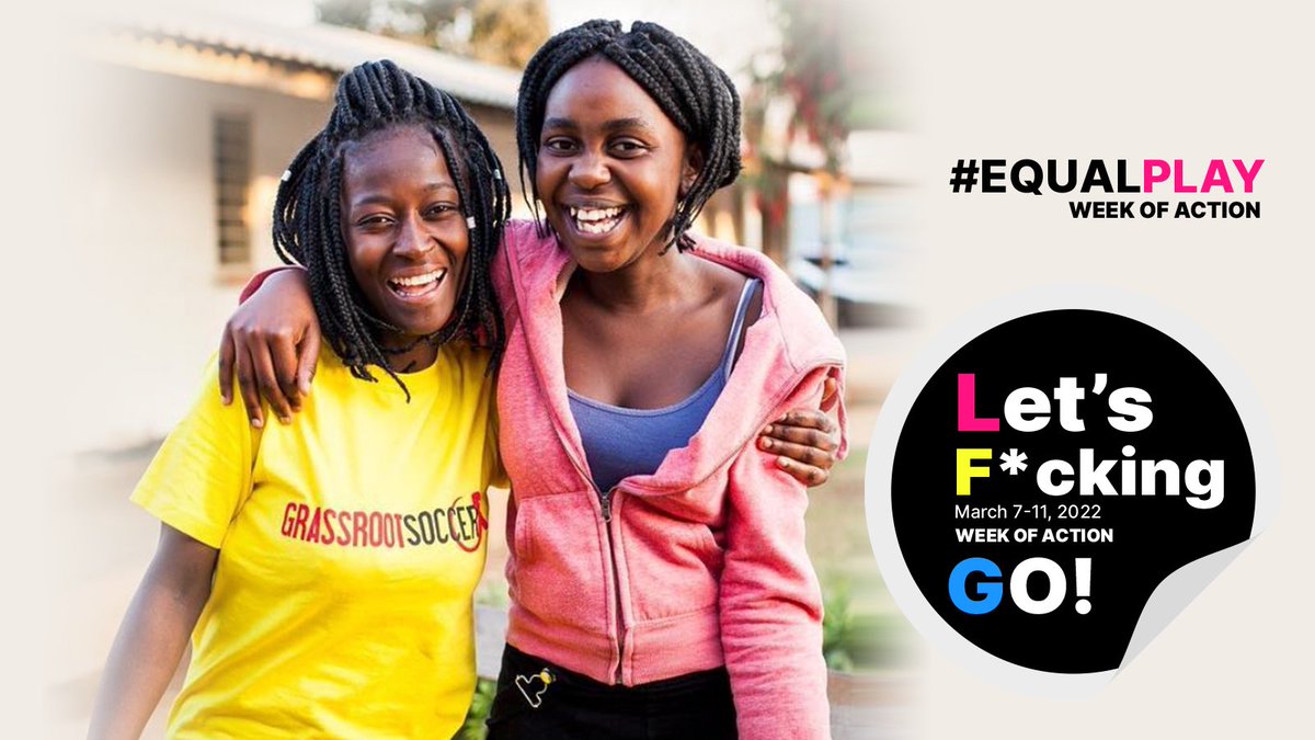Our #WeekofAction continues with <a href="/grassrootsoccer/">Grassroot Soccer</a>, an org committed to helping girls develop confidence and life skills through soccer. Sign the pledge to support #EqualPlay and commit to encouraging a female athlete in your life. #IWD lfgthemovie.com/take-the-pledg…
