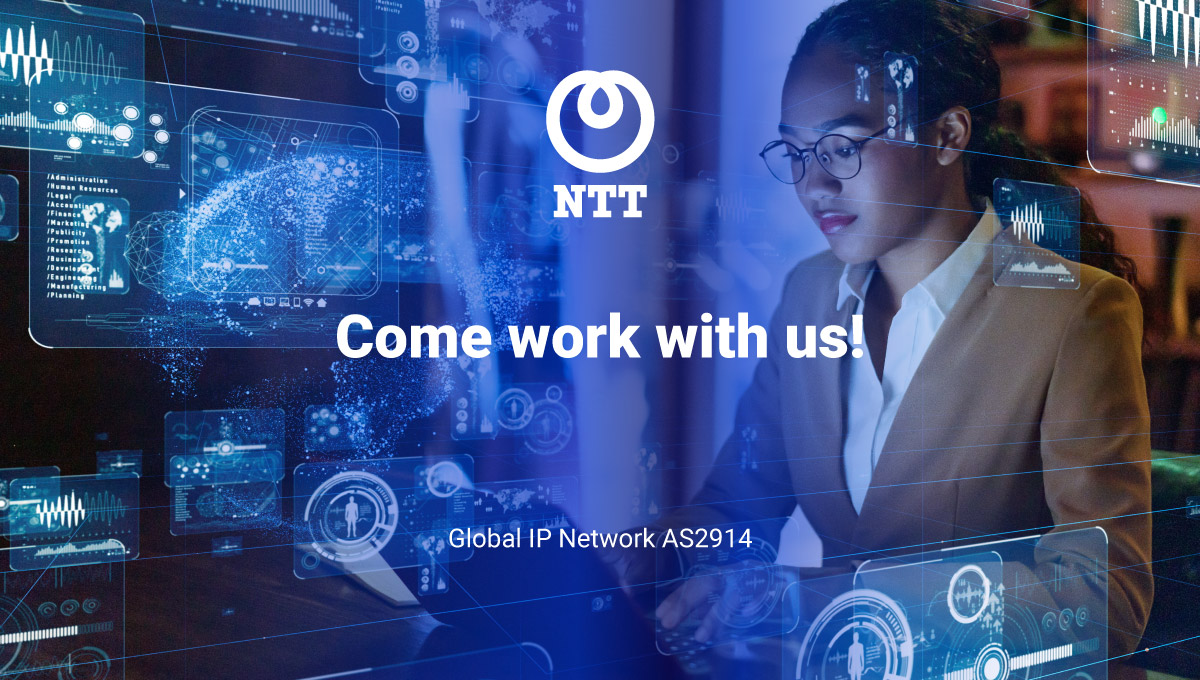 GinNTTnet's tweet photo. #WeAreHiring - The Global IP Network team at @GlobalNTT is hiring a #SalesEngineer based in the USA to help manage our #AS2914. Details &amp; application link:  https://t.co/vQrTvSz3Q1. Come work with us! 

#NTT #NTTcareers #jobs #careers #NTTteam #remotejobs https://t.co/C3gHDokLfu