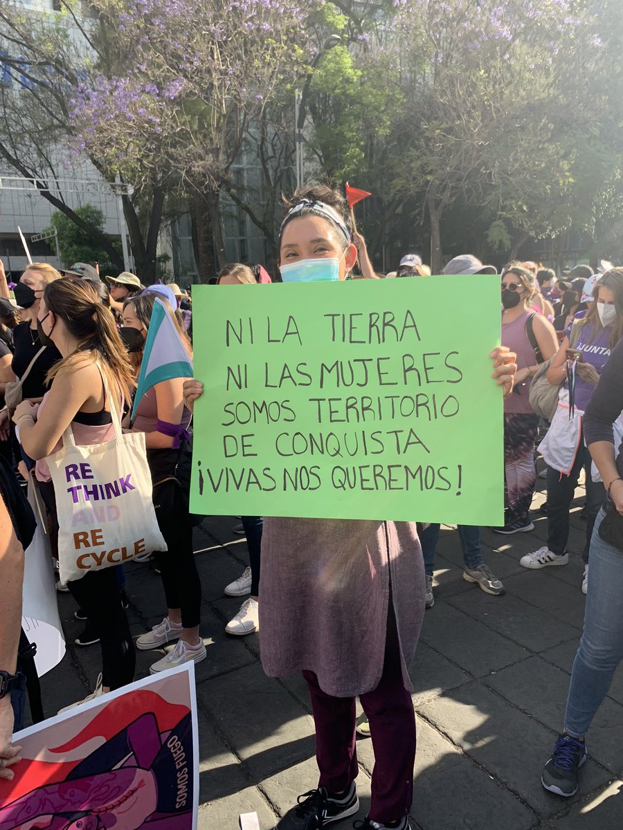 AunaMexico's tweet photo. #AunaSomos
#accionclimatica 
#MarchaFeminista 
#8Marzo2022 https://t.co/zsGUnKDrFn