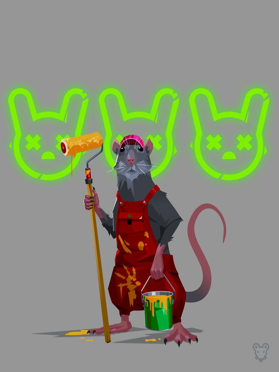 supersemplin's tweet photo. This is my grail NFT from @CyberBrokers_  ✨

I didn’t believe that this artwork could be in chain but @josiebellini is a magician 🪄🐀⛓

Hopefully one day I can own this rat 🎨 https://t.co/qp6oqA07iV