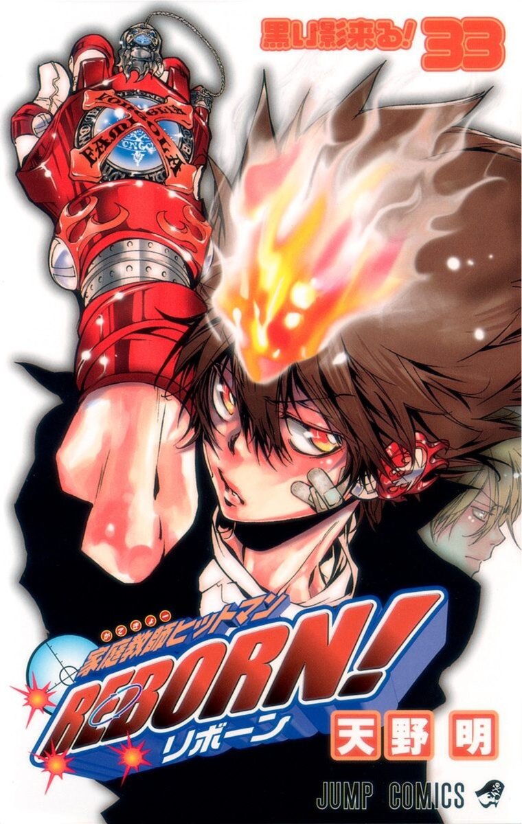 30. Katekyo Hitman REBORN! - Amano Akira (409 ch)KHR was another of my first animanga. I even watched it on youtube.I don't really know how it will hold now, but I have nothing but fond memories of it.Amano is also the character designer for Psycho-Pass. Forever grateful