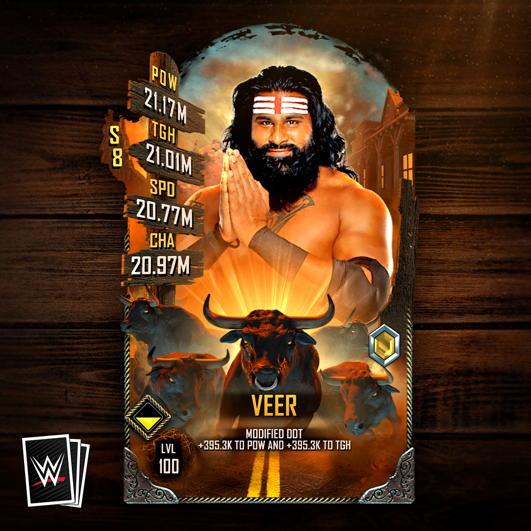 WWE SuperCard tweet media