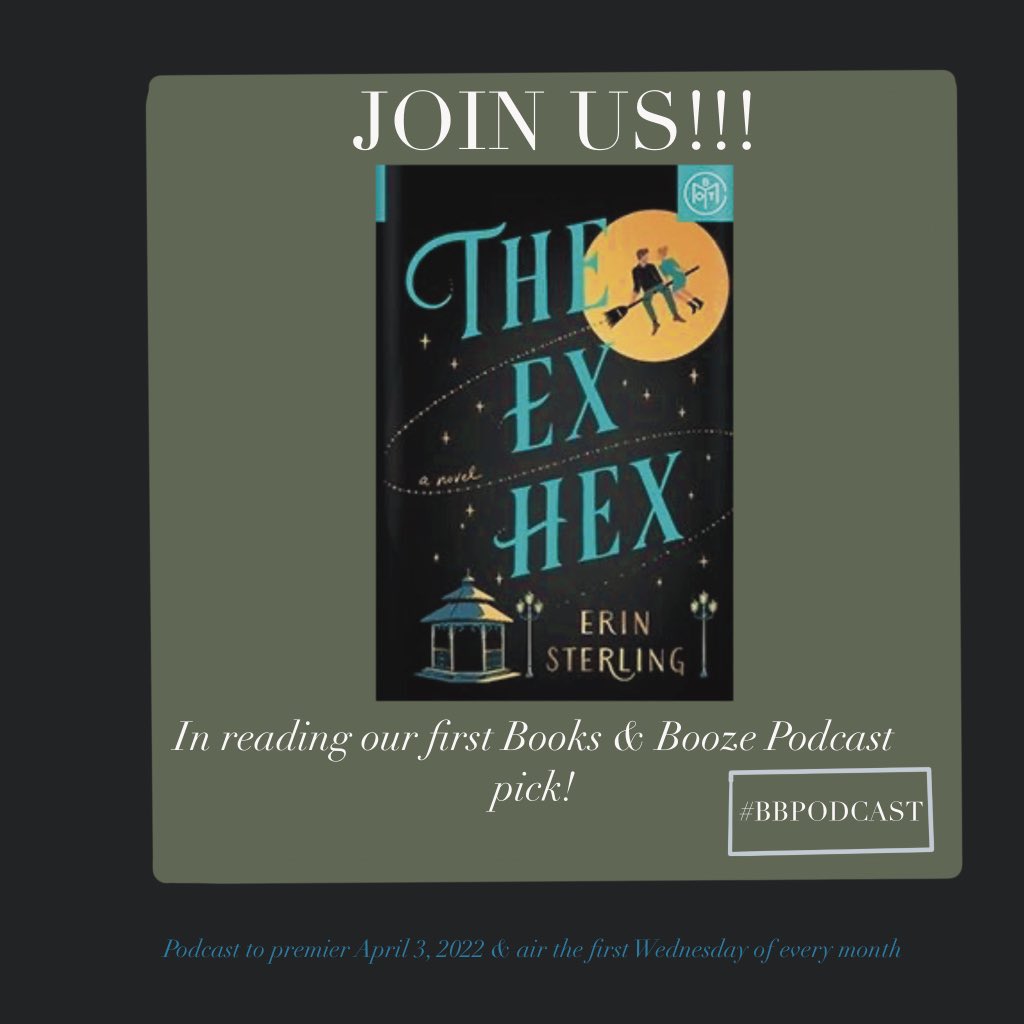 bbpod_cast's tweet photo. Hey everyone! We’ve picked out our FIRST BOOK!join us in reading “The Ex Hex” by @erinsterlingbooks  we can’t wait to discuss this book with you all!                    #bbpodcast #bookrecommendations #newpodcast #newpodcastalert #PodNation https://t.co/4gSI9srkk9