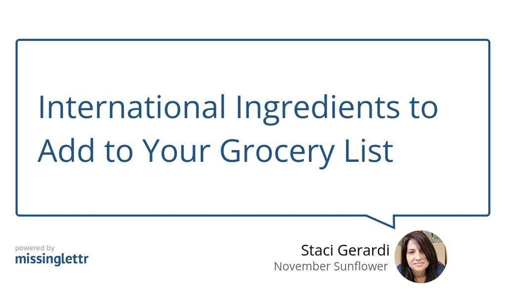 novsunflower's tweet image. Even if you have a favorite grocery store, shopping at an international store can introduce you to a new world of ingredients.

Read more 👉 lttr.ai/t27r

#CookingAffordableMeals #ButteredPasta #RamenNoodles #CompromisingVariety #WellStockedPantry
