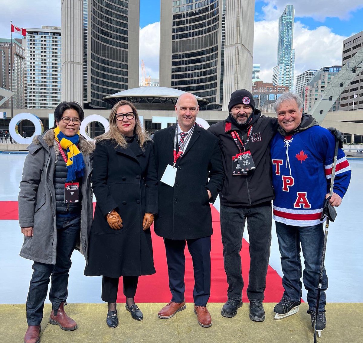 kristynwongtam's tweet photo. Today was special as I joined @HockeyCanada Foundation, @Local416 @TPAca in their Dreams Come True donation of free hockey equipment to 25 remarkable Toronto kids. Hockey is an expensive sport and this program will help grow the skills of future champions. Congratulations to all! https://t.co/kVhBYVRsrI