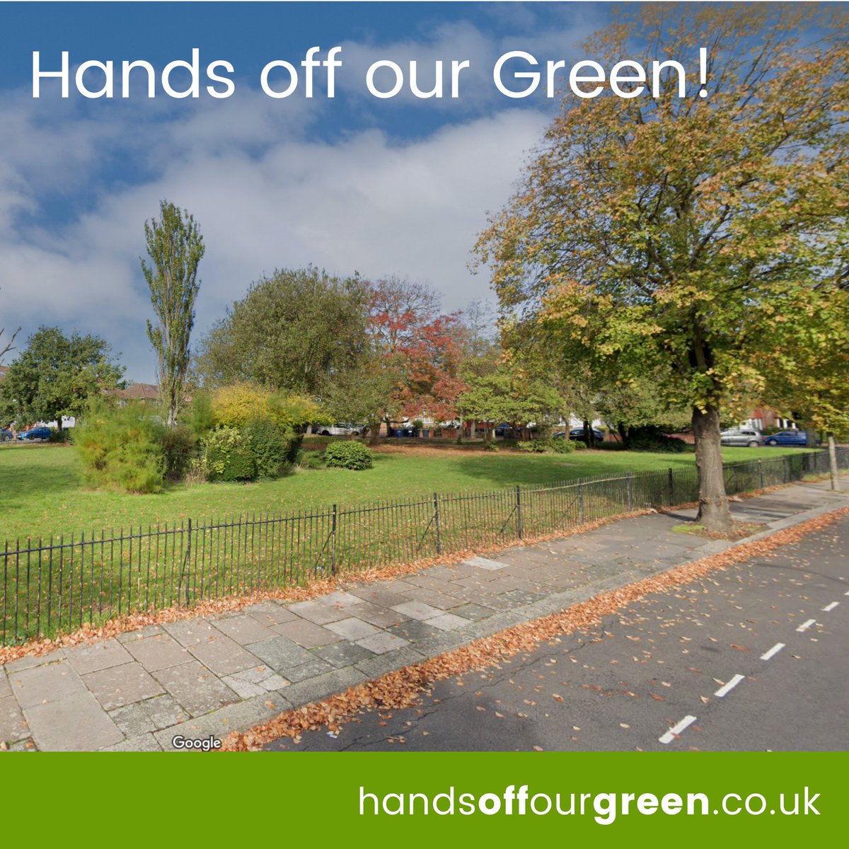Hands Off Our Green! tweet media