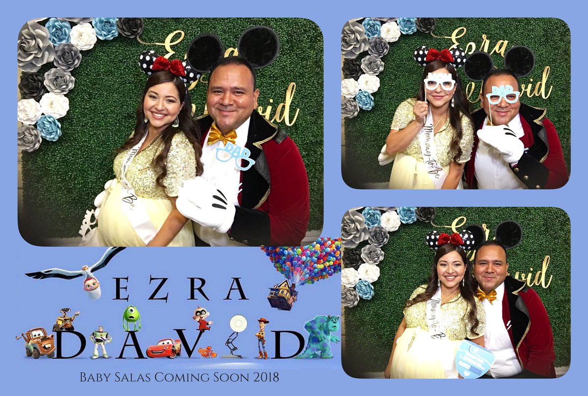 Jsalas7781's tweet photo. That one time we did a “dress as your favorite cartoon character” baby shower for our first born Ezra! #themeparty #weextra @aledennise00 do it do it! https://t.co/s6dHXhAqBF