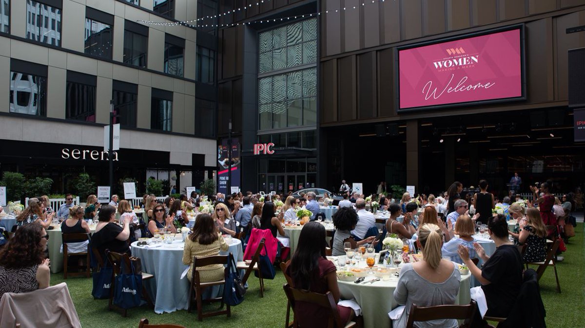 AtlantaMagazine's tweet photo. (1/3) We're pleased to announce our 2022 Women Making a Mark honorees:

Jennifer Barlament, @AtlantaSymphony 
Mary Frances Bowley, @WellspringATL  
Pinky Cole, @SluttyVeganATL, Pinky Cole Foundation
Charlene Crusoe-Ingram, @MOWAtlanta 
Elizabeth Elango, @GVPGirls https://t.co/OM4VflBJtc