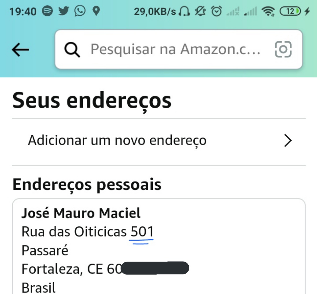 maxwelllalex's tweet photo. @AmazonHelp  disquei um número errado no endereço e o entregador n achou minha casa.

já consertei mas no pedido continua o num errado.

no pedido//atualizado correto https://t.co/Q36P59etEF