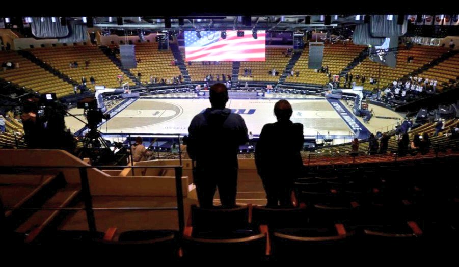 TimoJJ's tweet photo. As the @ORUMBB season comes to an end...it's hard not to reflect.

Not the result we wanted, but the culture has changed, the spirit is back, the fans are back...ORU Basketball is back!

Comparison: home game a few years ago vs this year!

More championships to come!
#allin🏆🏀🔥 https://t.co/jCB0WmUTkI