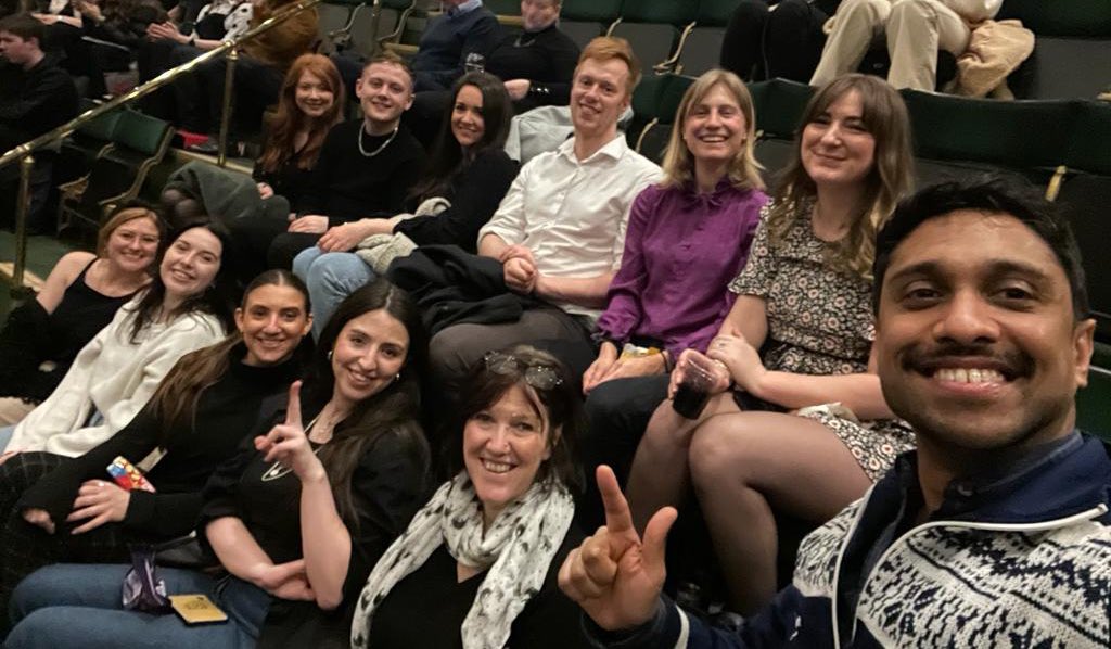 BillR_PR's tweet photo. Wonderful evening at the theatre tonight with the @WS_Manchester crew watching @curiousonstage as part of our #CultureClub &amp; #Neurodivergence learning this month https://t.co/vMAbmRyIvT