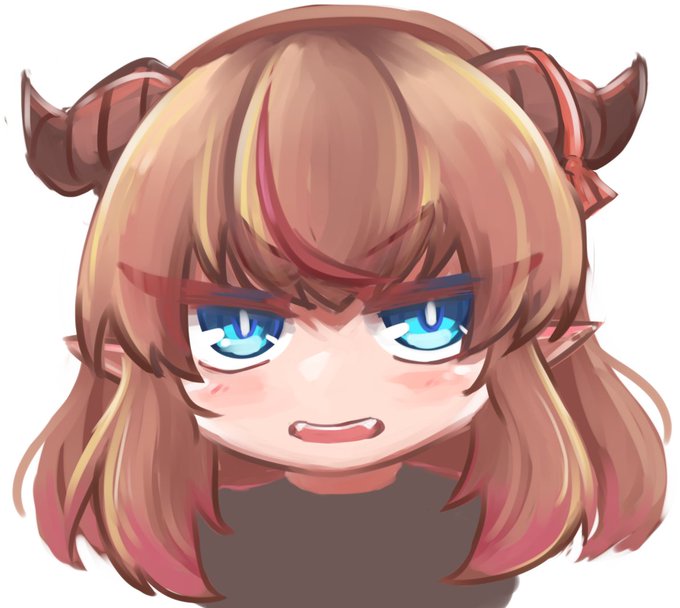 我不喜歡畫厚塗
但是還是花了一個小時去嘗試畫…嗯… 