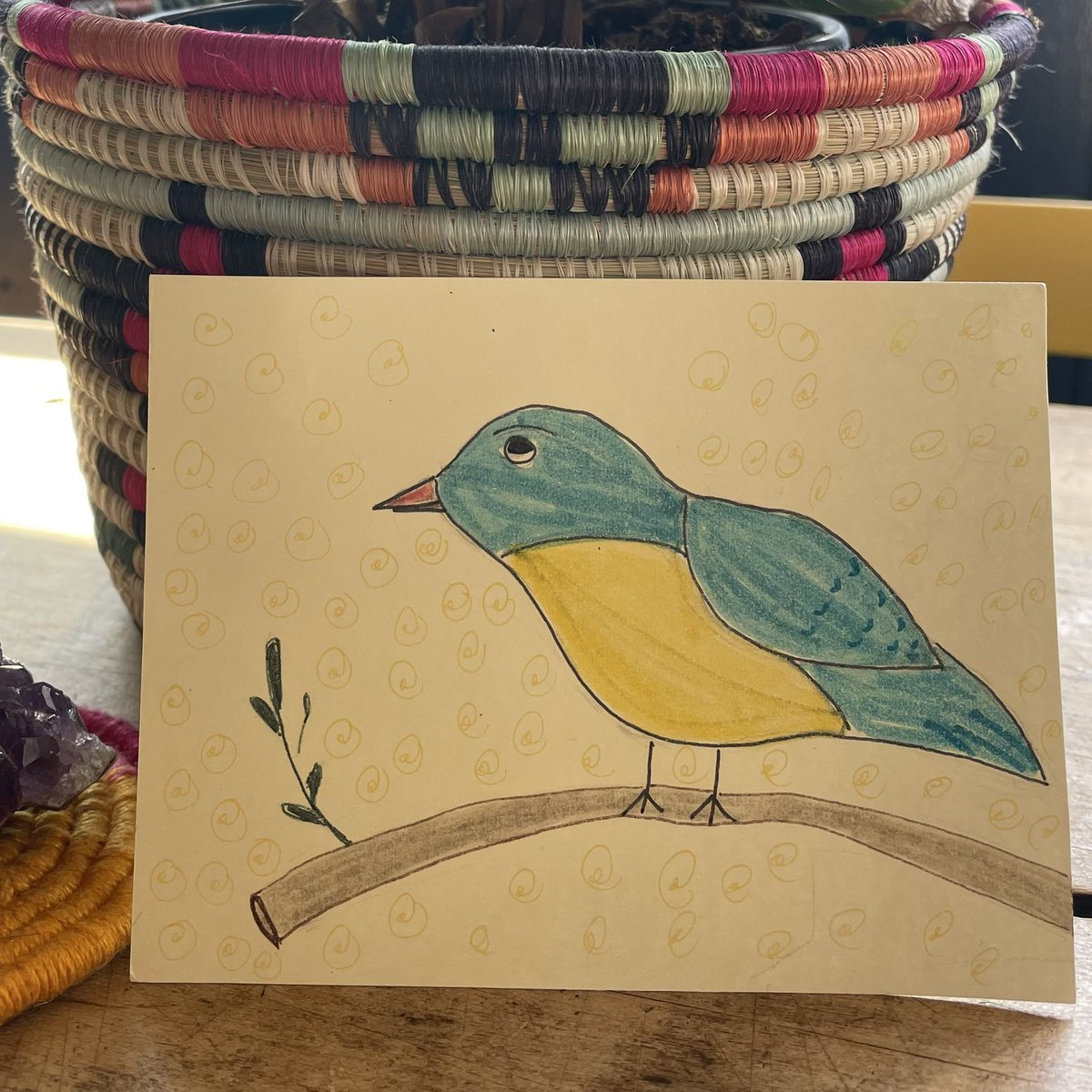 hatchdw's tweet photo. Thank you @ecook_SEH for this thoughtful #handmade card! #Gratitude You know I ❤️ seeing @HealthierGen #NatureBingo come to life! https://t.co/a8aU2WG79A #KohlsHealthyAtHome https://t.co/Ys2pygaxvL