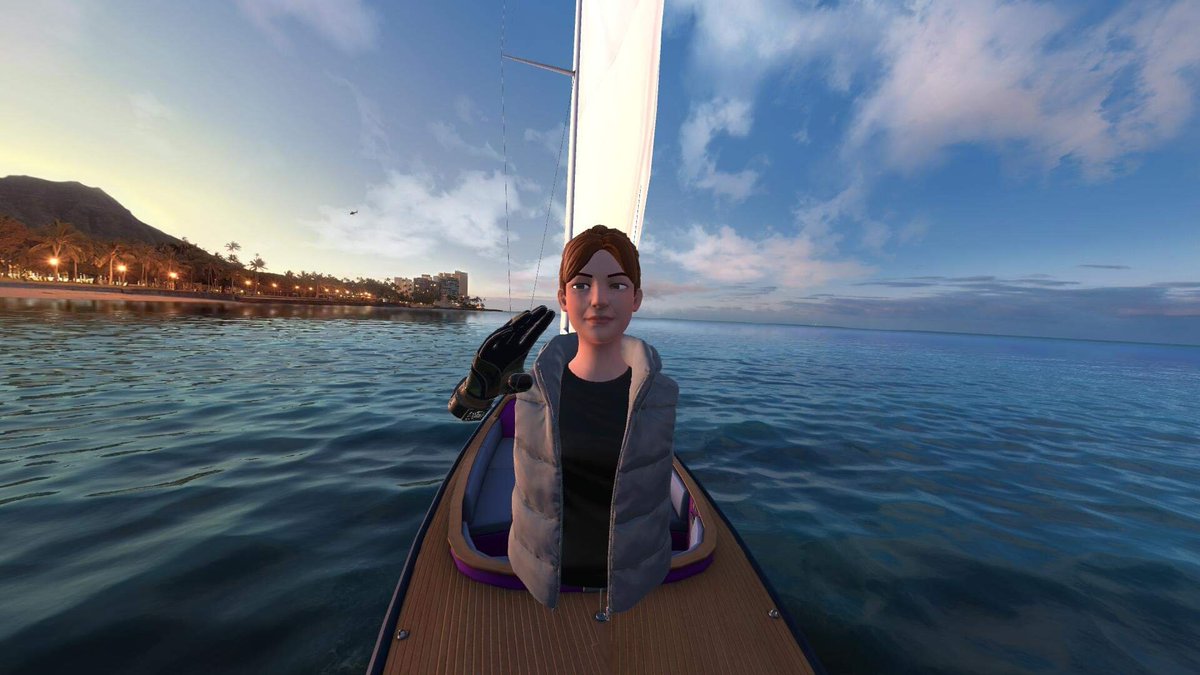 _VAL_VR's tweet photo. Our next @RealVRFishing finalist is RebeccaLGB! Playing only since January, RebeccaLGB is happy to have made it this far! Her favorite fishing spot is US West Level 16 - Cannon Beach, Oregon. #VRwintergames https://t.co/QKBmPBM4ct