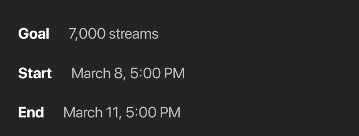 Ohana nuestra stream party de esta semana será de todos los sencillos de Dennis 💚 únanse ☀️

Link stream party : ren.fm/N3eyvWF2T89nyz…

RT para difundir 💚