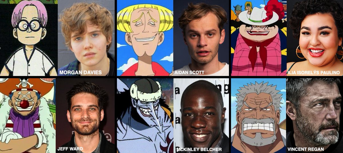 Artur - Library of Ohara on X: One Piece Live Action Cast by