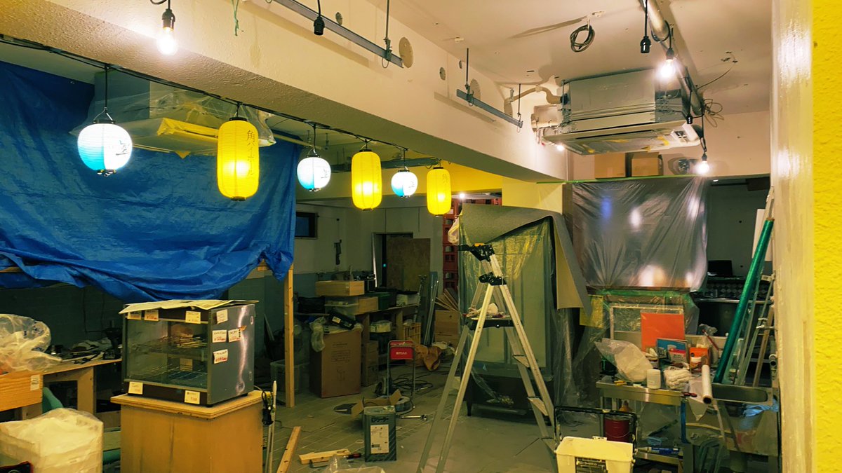 kariju_ebara's tweet photo. まもなく💌
#カリッジュ品川荏原町店 です

待ちに待った冷蔵庫も届き、あれが気に入らない、コレが気に入らないと毎日お騒がせしながらもなんとか営業できる状態までたどり着けました！笑

#荏原町駅前横丁 #3月18日 #サイヤの日 オープンです！

本日より #鯛出汁 調整掃除をしながらお待ちしてﾏｽ https://t.co/Ymsrzdk0Yo