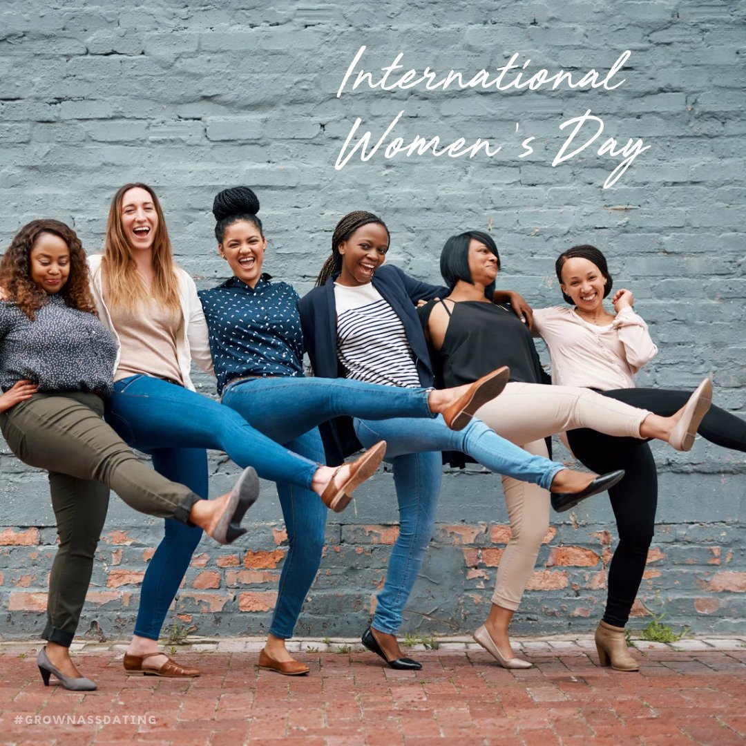 GrownAssDating's tweet photo. Celebrating the power of women today and everyday 💪🏾. Empowered women, empower women. #BreakTheBias #InternationalWomensDay2022 https://t.co/gyjcAAZiIR