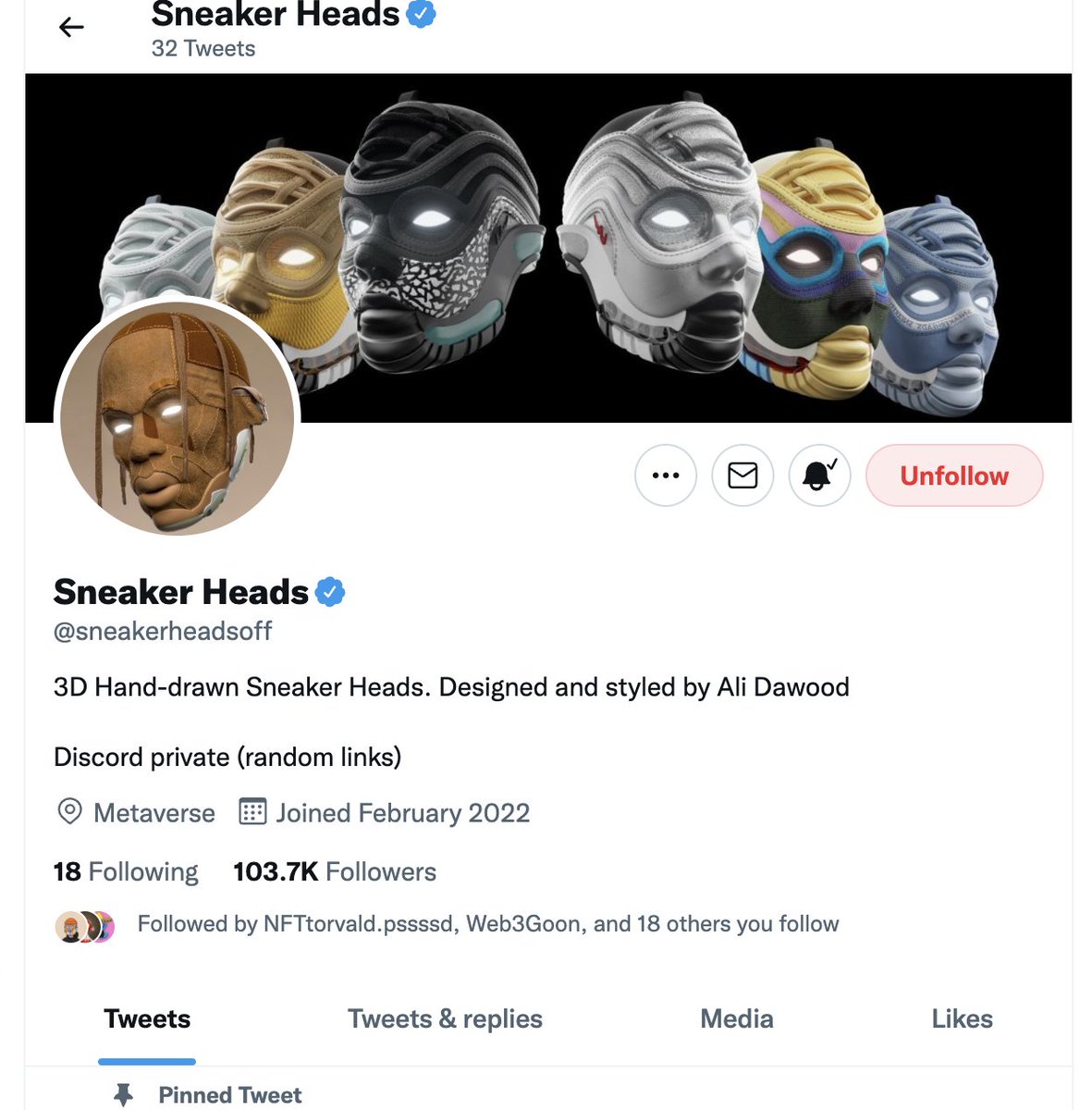coachjoseym's tweet photo. I have seen @sneakerheadsoff grow like an animal over the last few days, this project will set new records. So happy I discovered when I did and have been enjoying the strength of the community through chats over last few days.
Make sure you follow!!! https://t.co/ywEybJlGmO