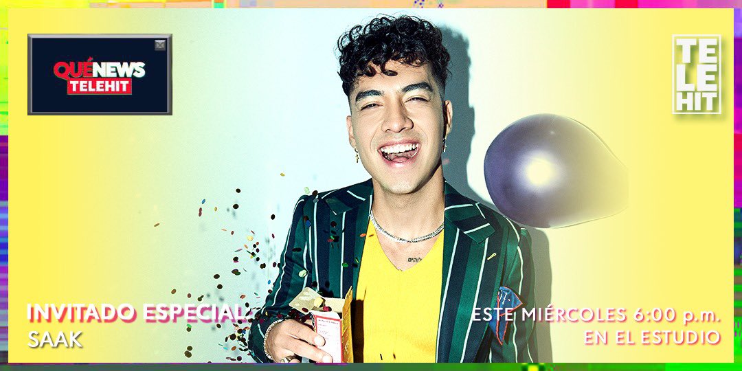 iconentmt's tweet photo. No te pierdas mañana en punto de las 6:00pm Mex a @SAAK por @telehit_musica #SUPERFUME 💊 https://t.co/ySr98hk9Ib