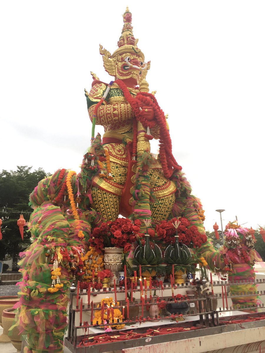 Life6395's tweet photo. #ท้าวเวสสุวรรณ
#วัดศรีสุทธาวาส
#ลพบุรี https://t.co/SgvLveTTaB