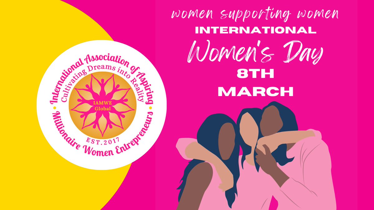 IAMWEglobal's tweet photo. Happy International Women's Day 2022! https://t.co/JXegkL4zxd