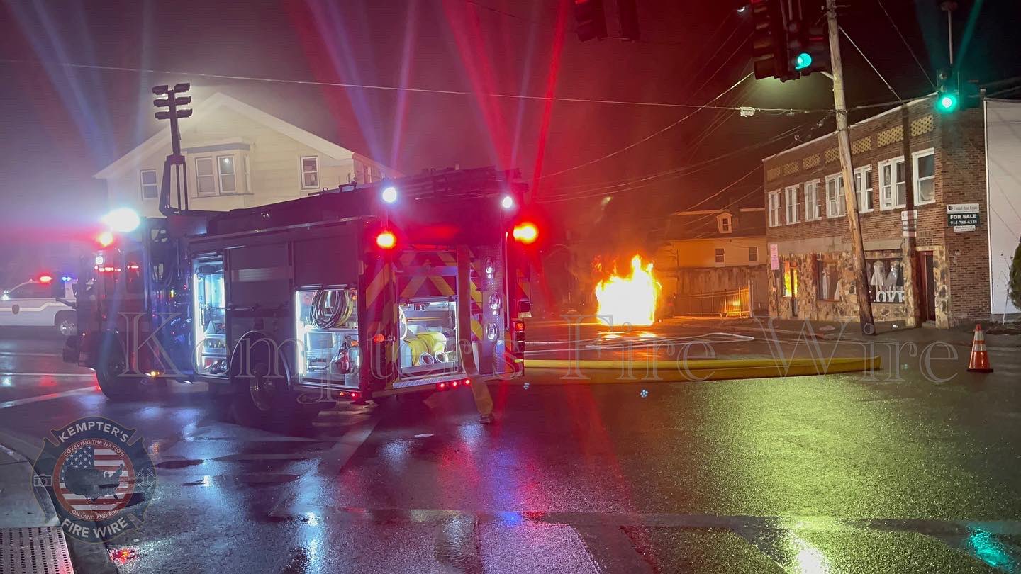 Kempter's Fire Wire on Twitter "City of Peekskill Vehicle Fire March